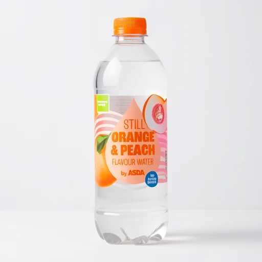 ASDA Still Orange & Peach Flavour Water 1 Litre