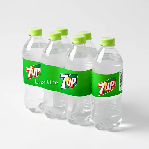 7UP Zero Sugar Free Lemon & Lime Bottles 500ml