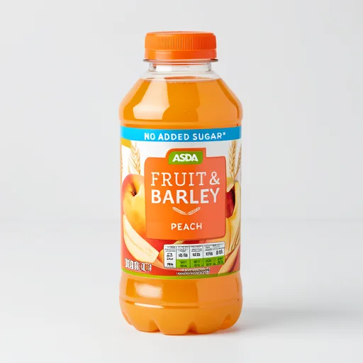 ASDA Fruit & Barley Peach 1 Litre