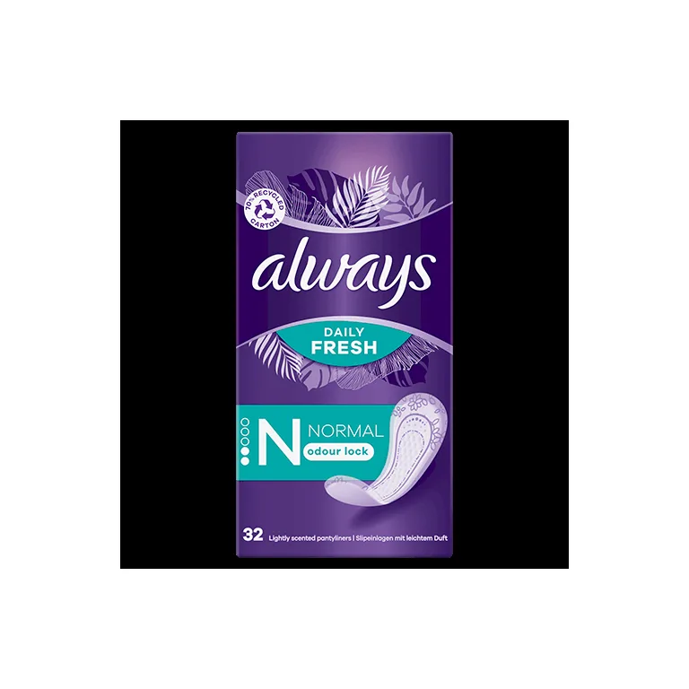Always Dailies Fresh & Protect Panty Liners Normal x32