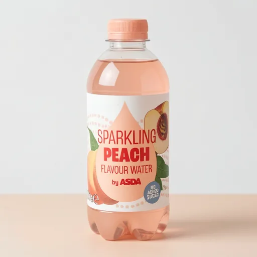 ASDA Sparkling Peach Flavour Water 1 Litre