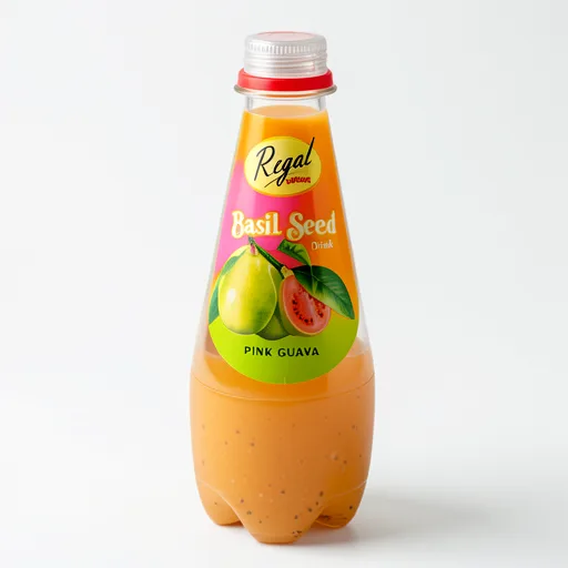 Regal Siprus Basil Seed Drink Pink Guava 320ml