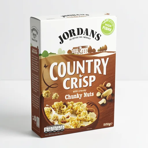Jordans Country Crisp Chunky Nut Breakfast Cereal 500g
