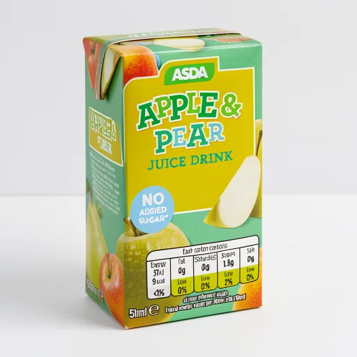 ASDA Apple & Pear Juice Drink 150ml