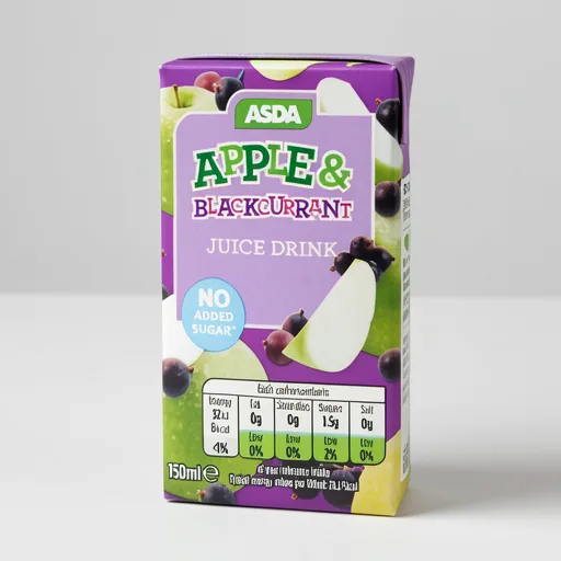 ASDA Apple & Blackcurrant Juice Drink 150ml
