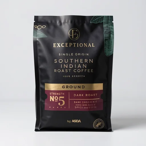 Exceptional by Asda Southern Indian Roast Ground Coffee 227g
