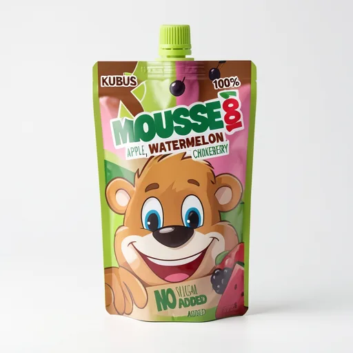 Kubus 100% Fruits Mousse Apple, Watermelon, Chokeberry 100g