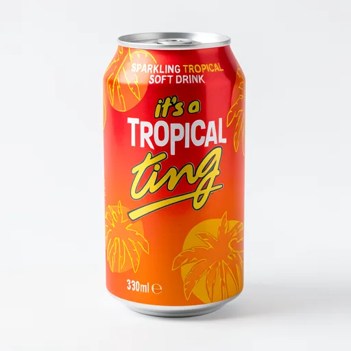 Ting Sparkling Tropical Soft Drink 330ml