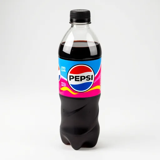 Pepsi Cola Zero Sugar Strawberries 'N' Cream Flavour Bottle 500ml