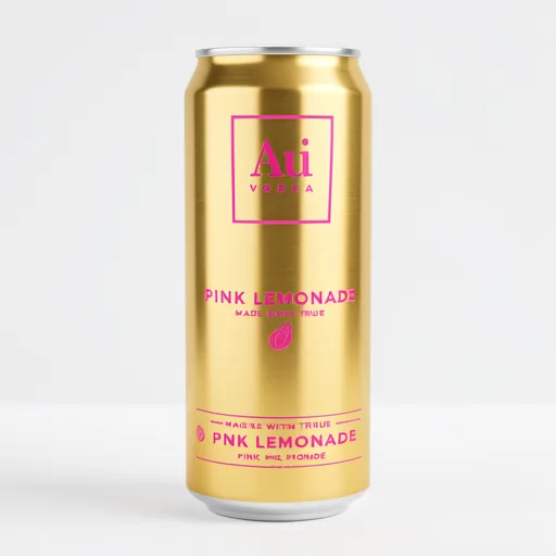 Au Vodka Pink Lemonade 330ml