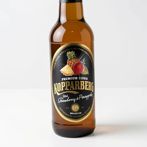 Kopparberg Premium Cider with Strawberry & Pineapple 500ml