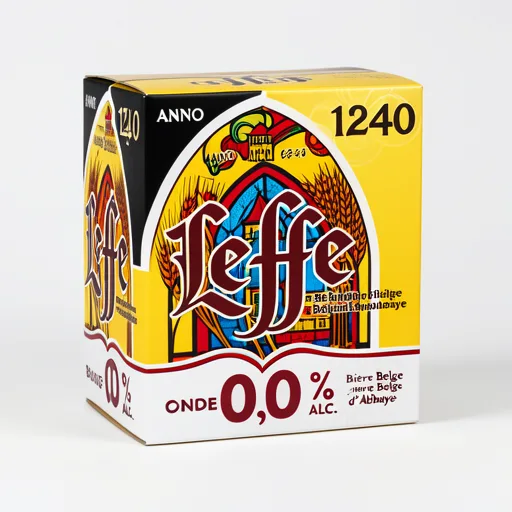 Leffe Blonde 0.0% Alcohol Free Beer Bottles 6x250ml