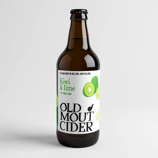 Old Mout Cider Kiwi & Lime Bottle 500ml