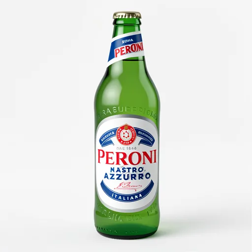 Peroni Nastro Azzurro Beer Lager Bottle 500ml