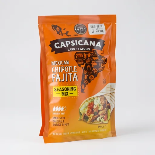 Capsicana Mexican Chipotle Fajita Cumin Seasoning Mix 28G