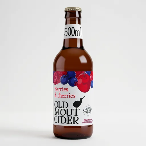 Old Mout Cider Berries & Cherries Bottle 500ml