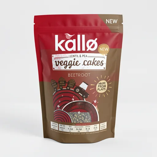 Kallo Beetroot & Balsamic Veggie Cakes 122g