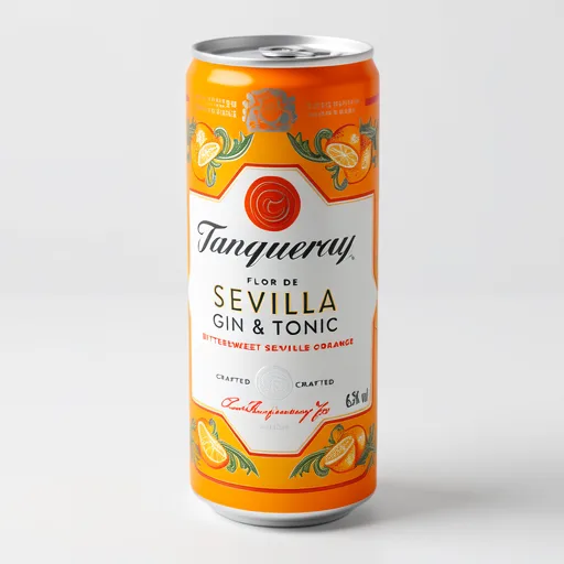 Tanqueray Flor De Sevilla Gin & Tonic 6.5% vol 250ml