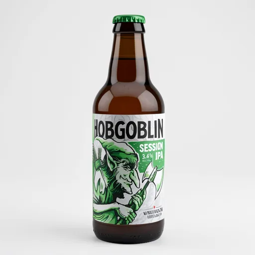 Hobgoblin Session IPA Ale Beer Bottle