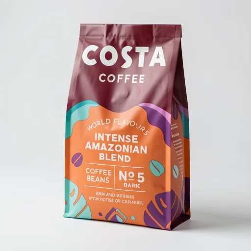 Costa Intense Amazonian Blend Coffee Beans 200g