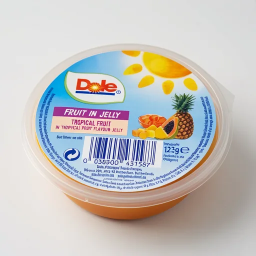Dole Fruit in Jelly Tropical Fruit in Tropical Flavour Jelly 123g