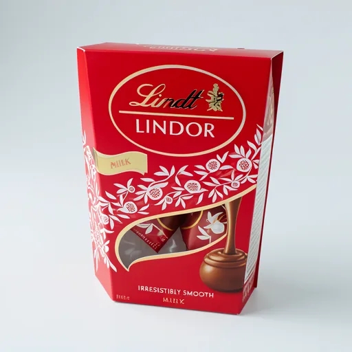 Lindt Lindor Milk Chocolate Truffles Treat Box 37g