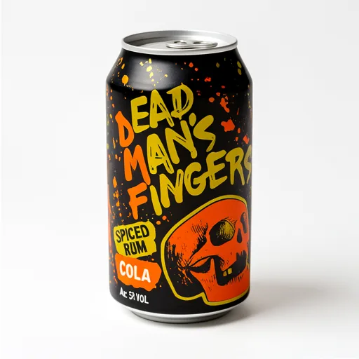 Dead Man's Fingers Spiced Rum & Cola 5% 330ml