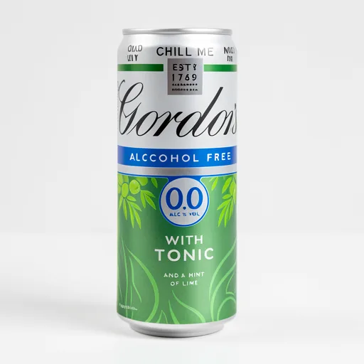 Gordon's Alcohol Free & Tonic 0.0% vol 4x250ml Cans
