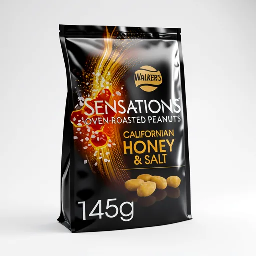 Sensations Sensations Honey & Salt Roasted Sharing Peanuts 145g