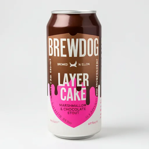 BrewDog Layer Cake Marshmallow & Chocolate Stout 440ml