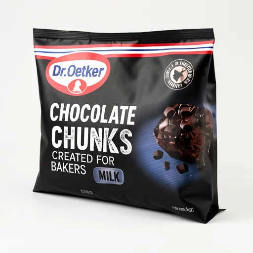 Dr. Oetker Milk Chocolate Chunks 