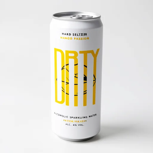 Drty Hard Seltzer Hard Seltzer Mango Passion Alcoholic Sparkling Water 330ml