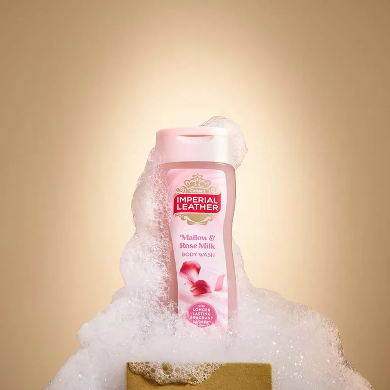 Imperial Leather Mallow & Rose Milk Pampering Body Wash 250ml