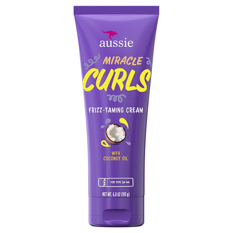 Aussie Work That Curl Leave In Defining Curl Cream For Wavy & Curly Hair 160ml