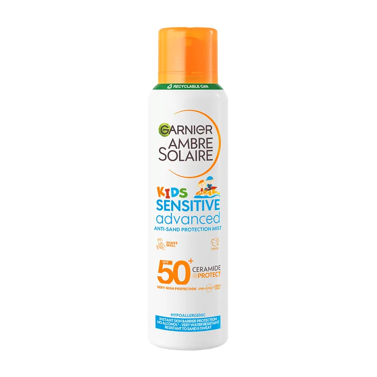Garnier Ambre Solaire Kids 150ml SPF 50 Sensitive Sun Mist