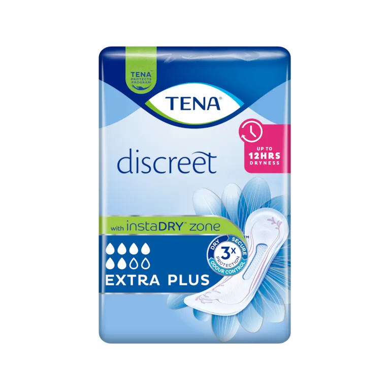 Tena Discreet Extra Plus Incontinence Pads x 8