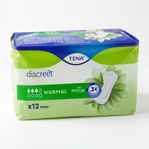 Tena Discreet Normal Incontinence Pads x 12