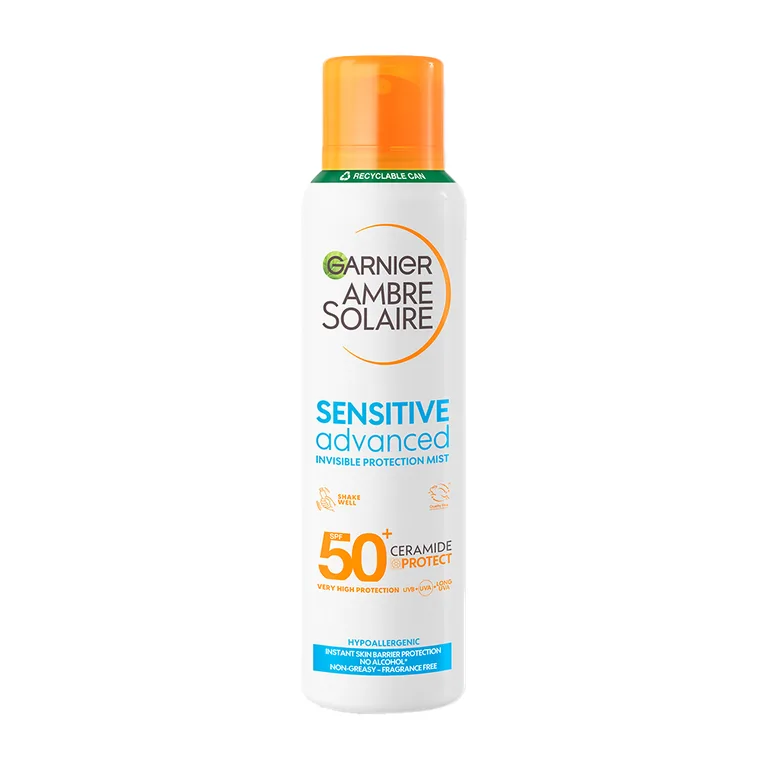 Garnier Ambre Solaire 150ml SPF 50+ Sensitive Sun Mist