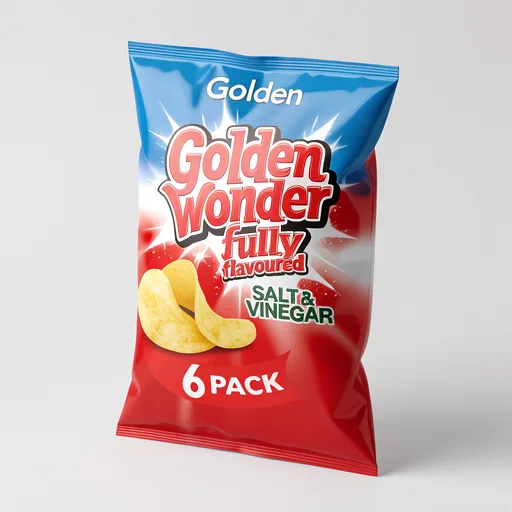 Golden Wonder Salt & Vinegar 6 x 25g