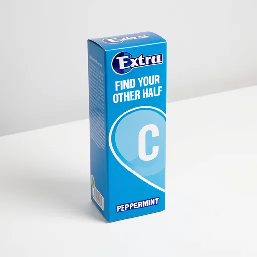 Wrigley's Extra Peppermint Sugarfree Chewing Gum 10 Pieces