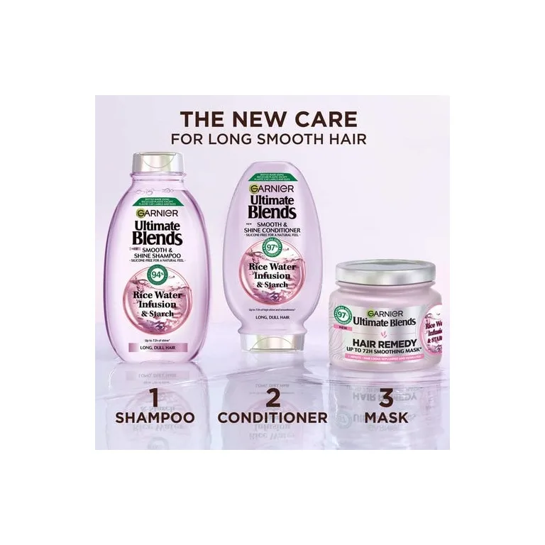 Garnier Ultimate Blends Rice Water Infusion & Starch Hair Remedy Mask 340ml