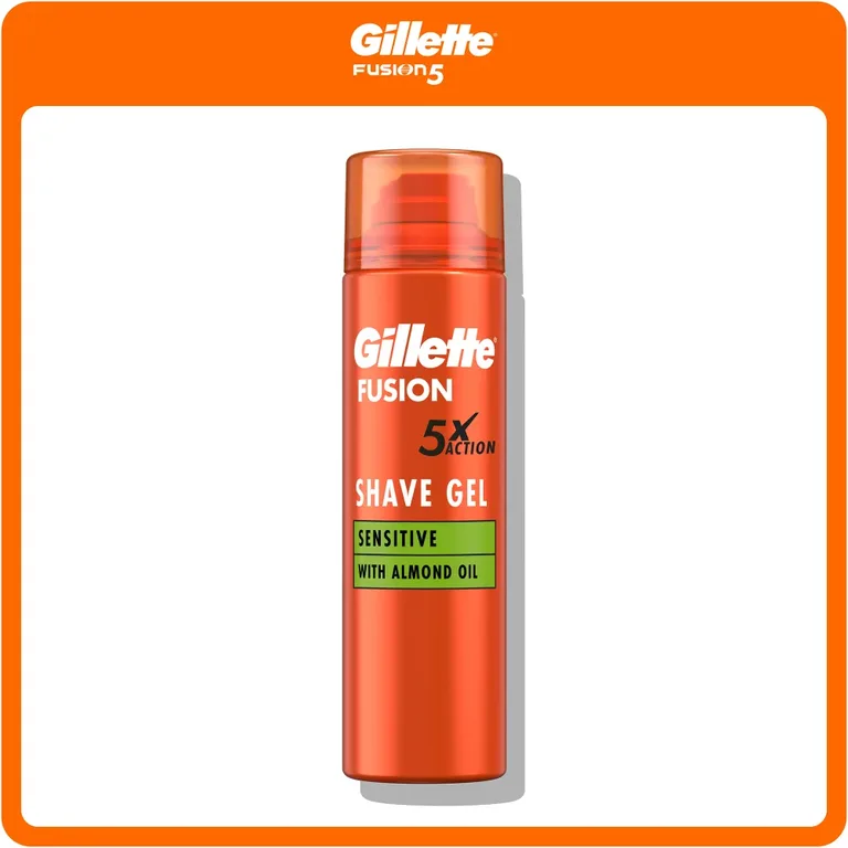 Gillette Fusion Shave Gel Sensitive, 75ml