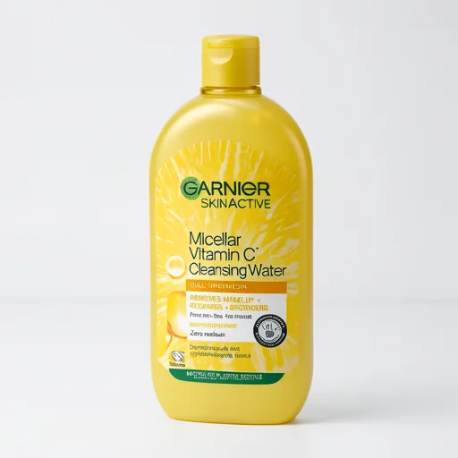 Garnier Micellar Vitamin C Water, Gentle face Cleanser & Makeup Remover, Brightening Formula, 400ml