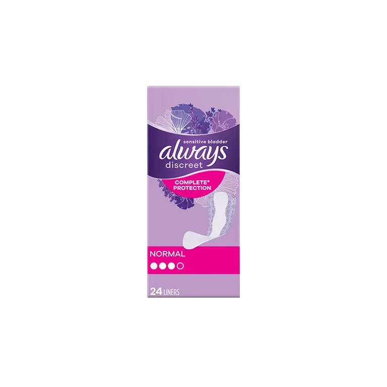 Always Discreet Incontinence Pads Normal For Sensitive Bladder x12