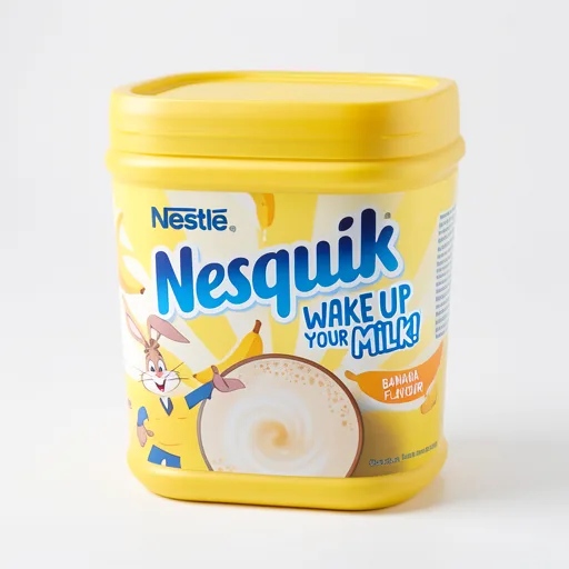 Nesquik Banana Flavoured Milkshake Powder 500g Tub