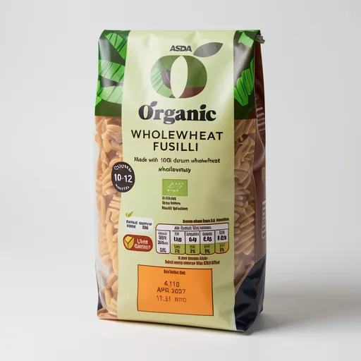 ASDA Organic Organic Wholewheat Fusilli 500g