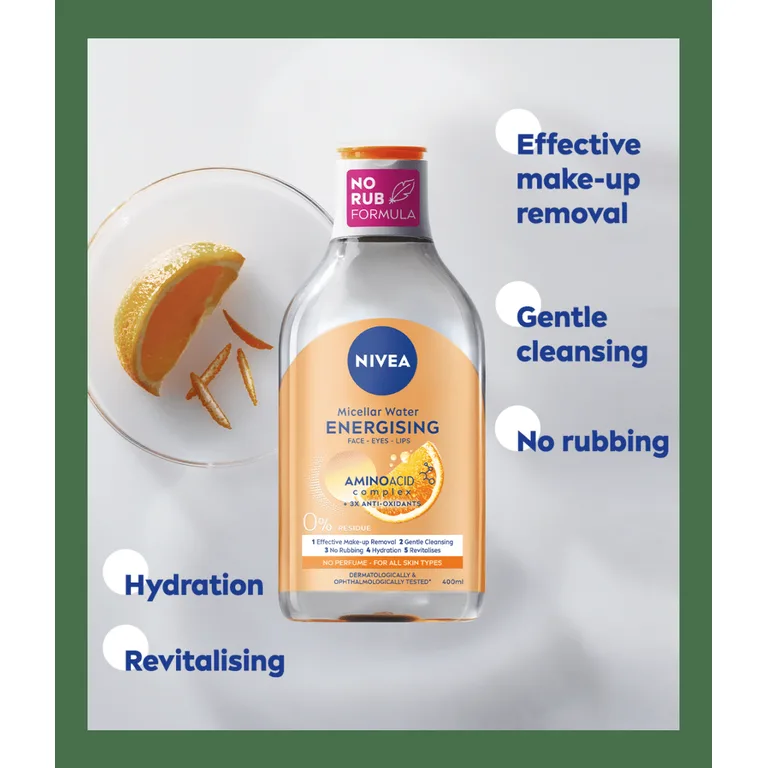 Nivea NIVEA Micellar Water Energising 400ml