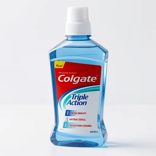 Colgate Triple Action Mouthwash Alcohol Free 500ml