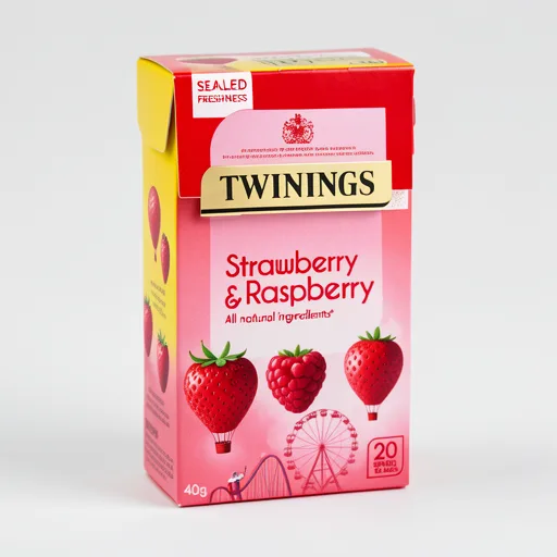 Twinings Strawberry & Raspberry Tea Bags  20s