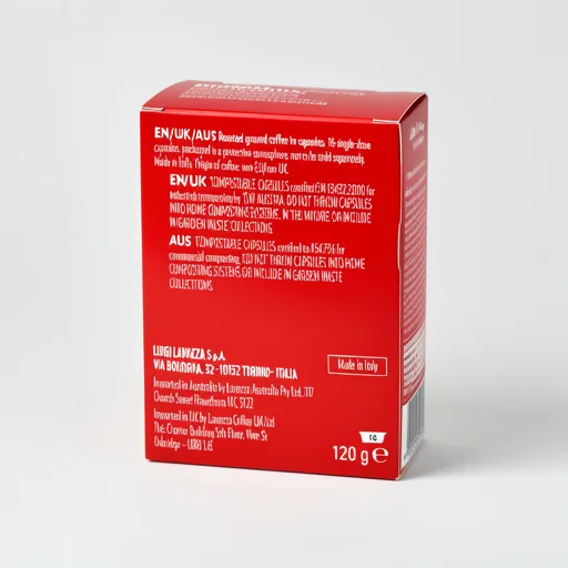 Lavazza A Modo Mio Espresso Passionale Eco Caps 16 Capsules 120g